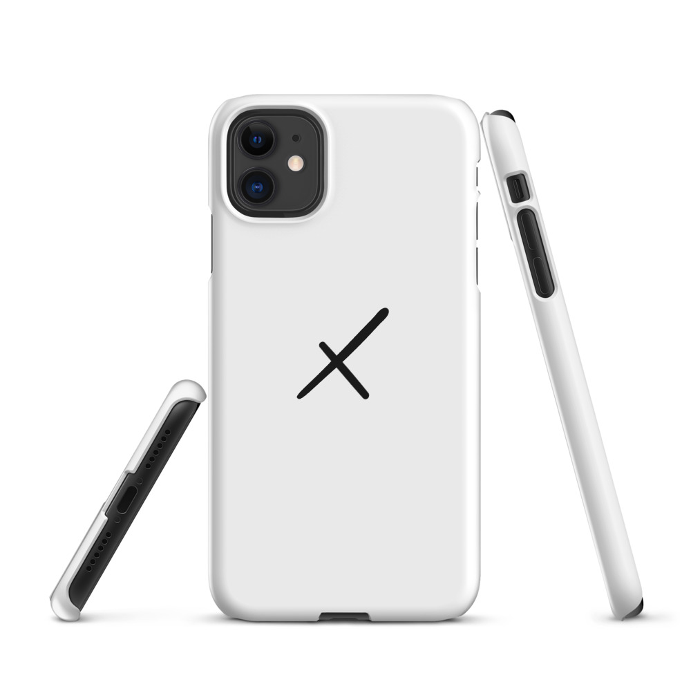 Uncreative Snap iPhone Case