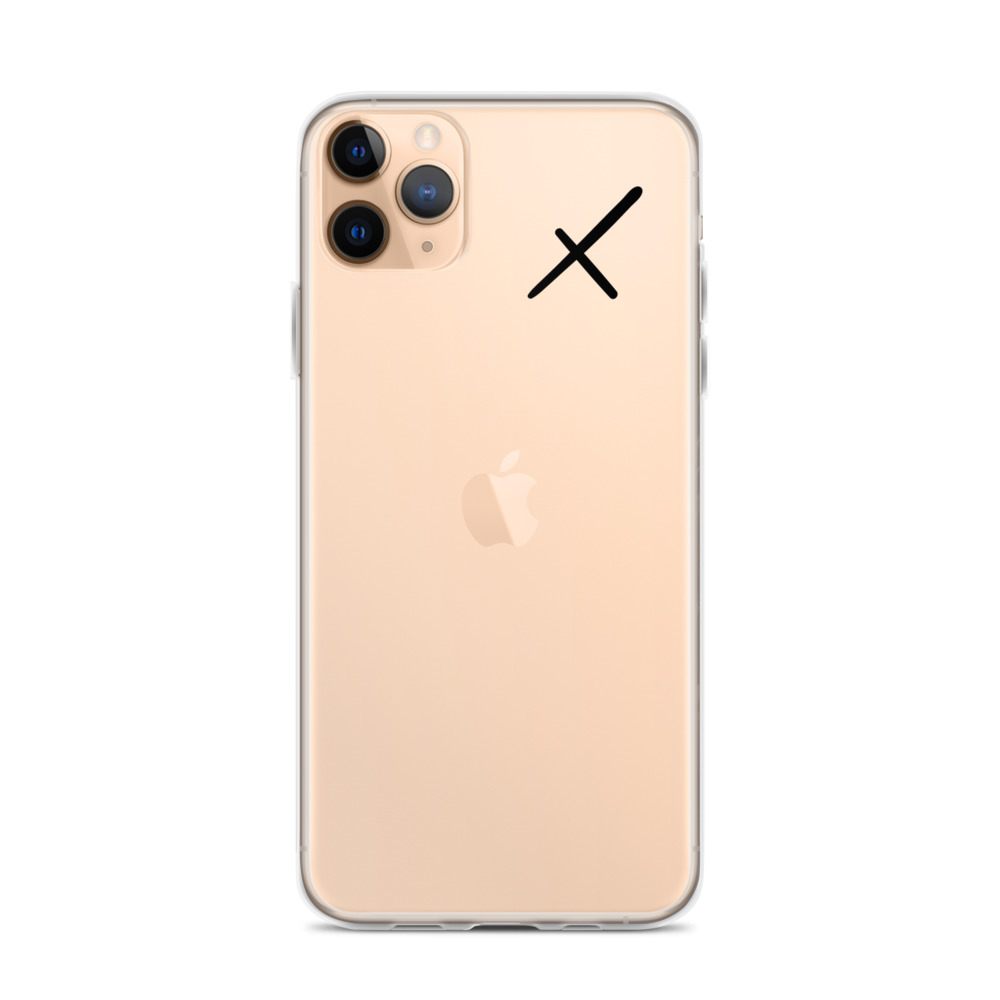 Uncreative Clear iPhone Case